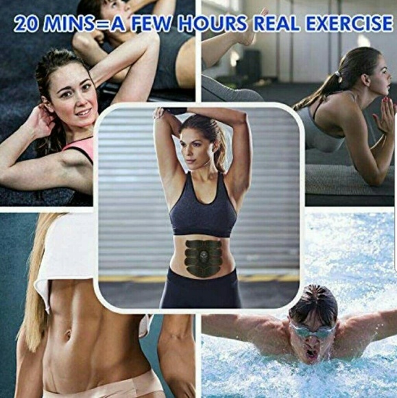 Abs Stimulator, Portable Muscle Trainer with Rhyth - Picture 3 of 8